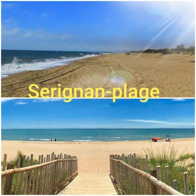 Вілла Un Bol D'Air Frais Et De Soleil Entre Campagne Et Plage Безьє Екстер'єр фото